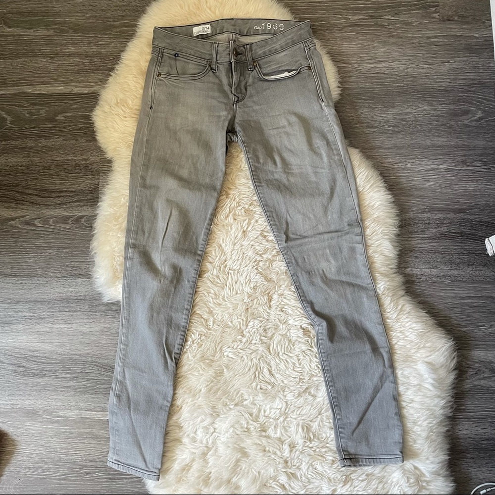 Gap Always Skinny Jeans in Light Gray